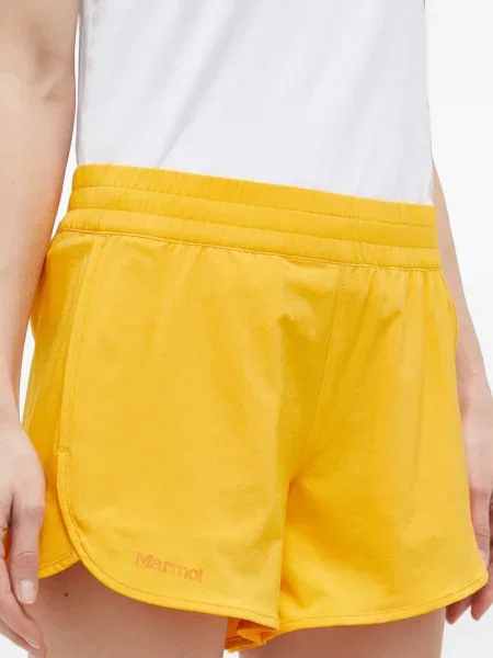 Pantaloni scurți Marmot cu imagine galben