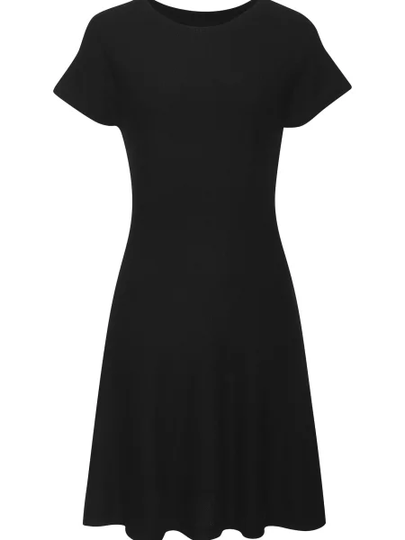LASCANA Rochie tricotat negru