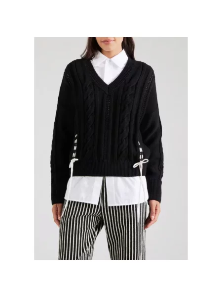 Sweter Boss czarny