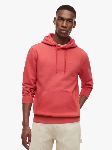 Palton Tommy Jeans roșu