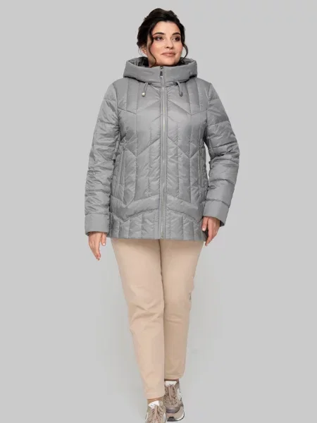 Демісезонна куртка All Posa бежевий