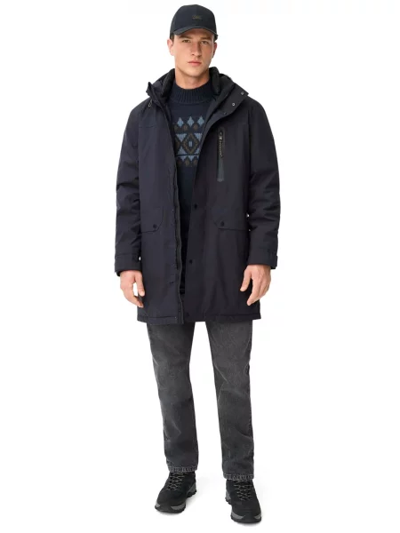 Парка Camel Active Texxxactive coat темно-синій синя