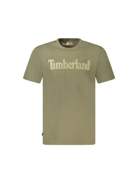 Koszulka Timberland z logo zielona