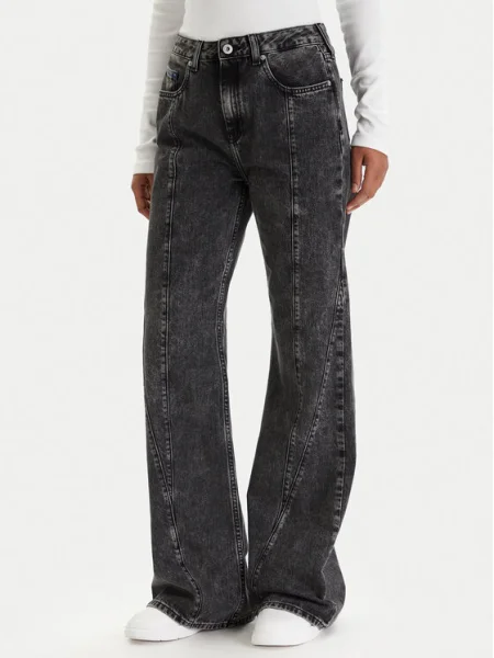Karl Lagerfeld Jeans Farmer Flare Fit fekete