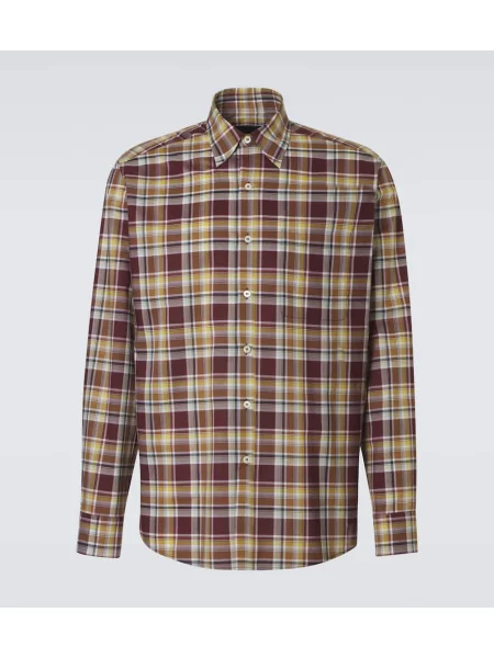 Kostkovaná košile Prada