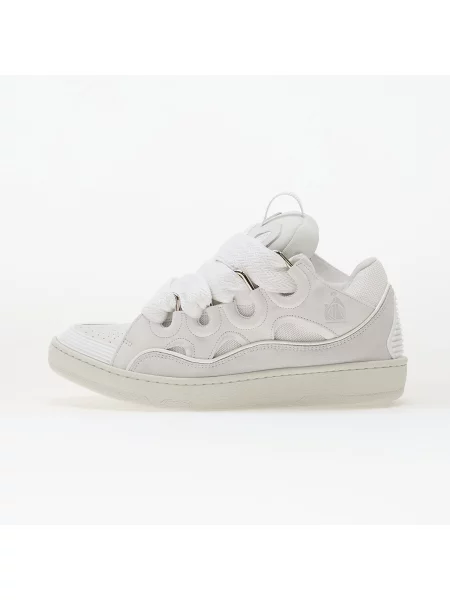 Sneakers Lanvin Curb Sneakers White EUR 47 alb