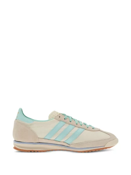 Sneakerși Adidas Samba din piele de căprioară roșu