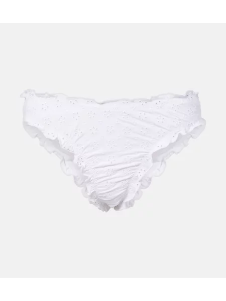 Bikini Polo Ralph Lauren cu broderie alb
