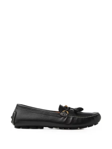 Pantofi loafer Versace din piele negru