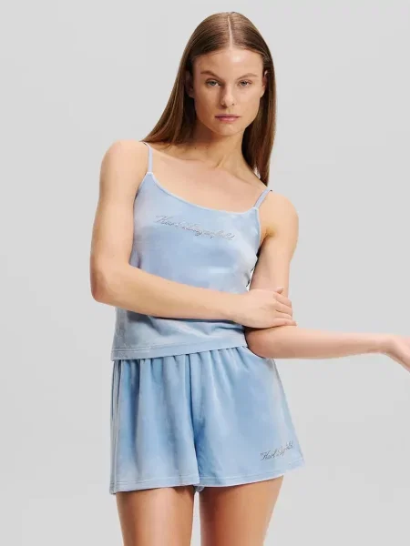 Kratke hlače Karl Lagerfeld modra