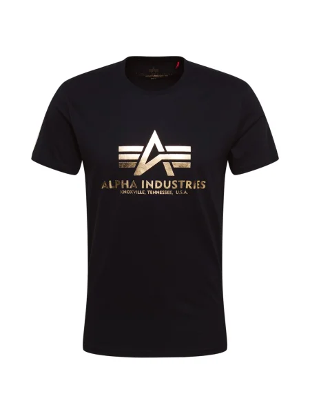 Alpha Industries T-shirt Basic Regular Fit crna