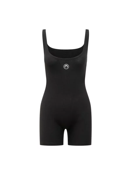 Krótki kombinezon krótki Marine Serre czarny