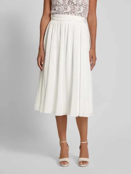 Spódnica panny młodej z nieprześwitującą halką pod spódnicę Luxuar Fashion biała
