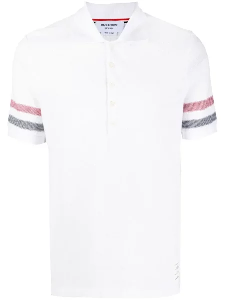 Polo Thom Browne cu dungi alb