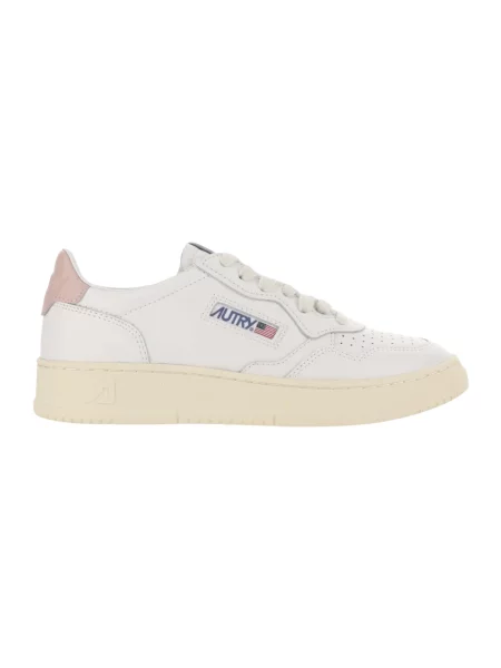 Sneakersy Autry skórzane białe