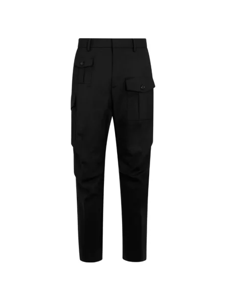 Pantaloni cargo Dsquared2 negru