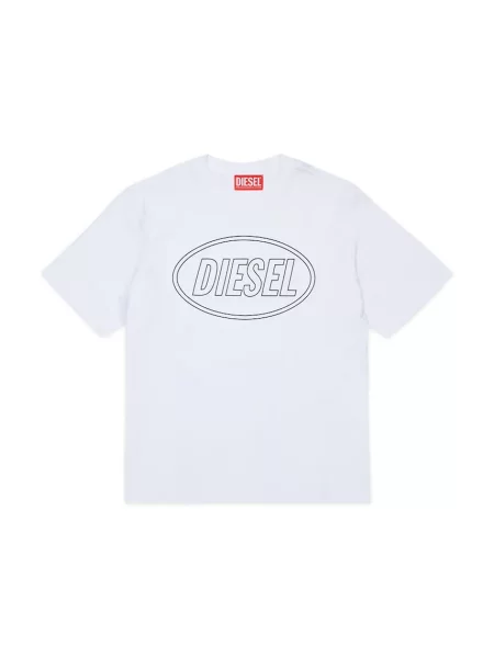 Diesel TCIRCLE OVER T-SHIRT bijela