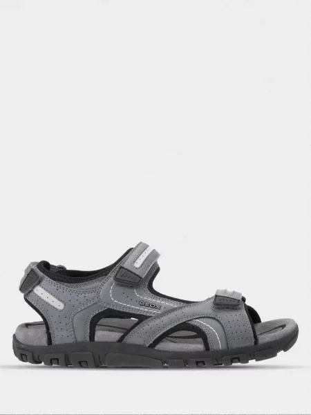 Сандалії Geox SANDAL STRADA поліуретан сірий