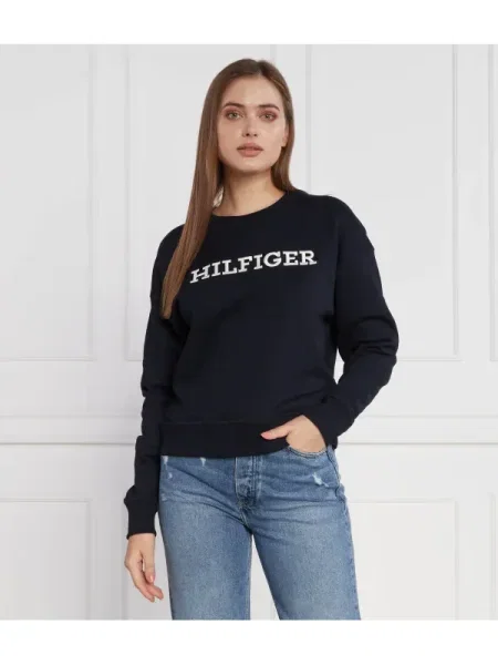 Tommy Hilfiger Hanorac EMB albastru