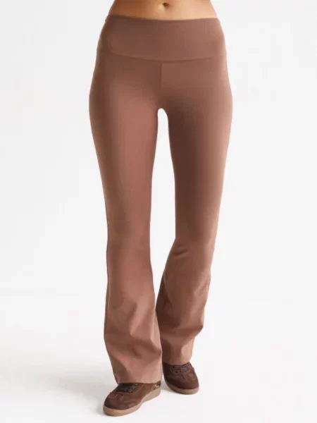 Штани повсякденні Lilove бавона/спандекс коричневий