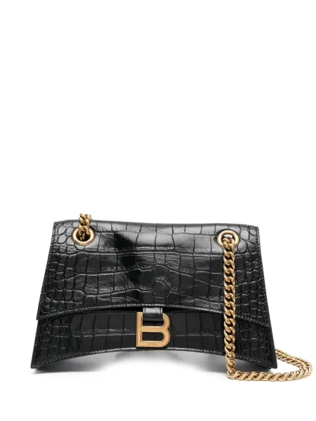 Geantă Balenciaga Crush negru