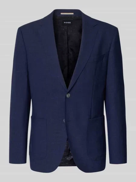 Marynarka garniturowa o kroju regular fit z dodatkiem wełny model JANSON' Boss