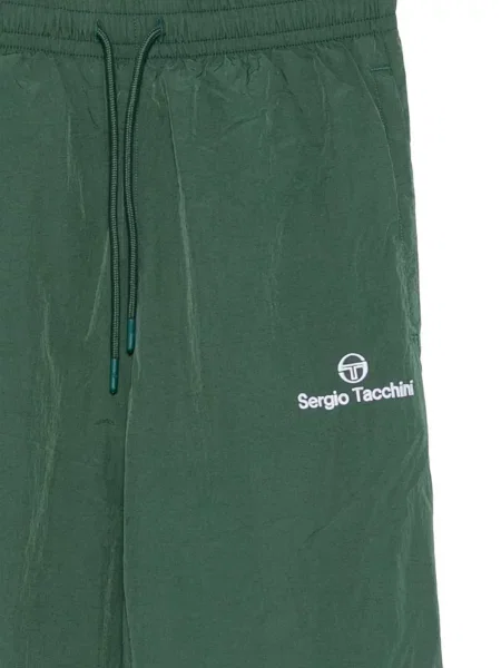Pantaloni Sergio Tacchini cu imagine alergare verde
