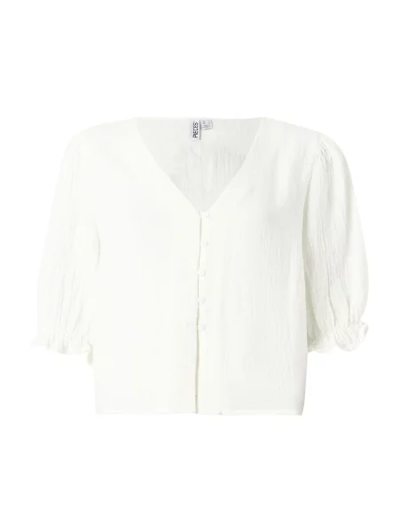 PIECES Bluză PCSIKKA' alb