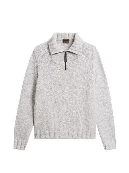 Pulover Woolrich chunky gri