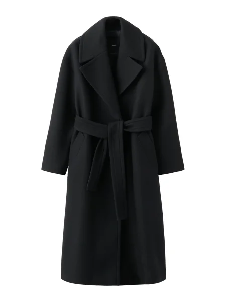 MANGO Palton de primăvară-toamnă TRAVIATA' negru