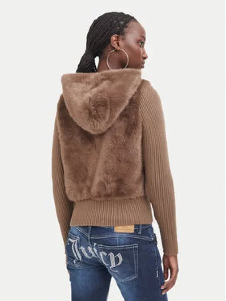 Juicy Couture Kardiganas Tamsiai ruda