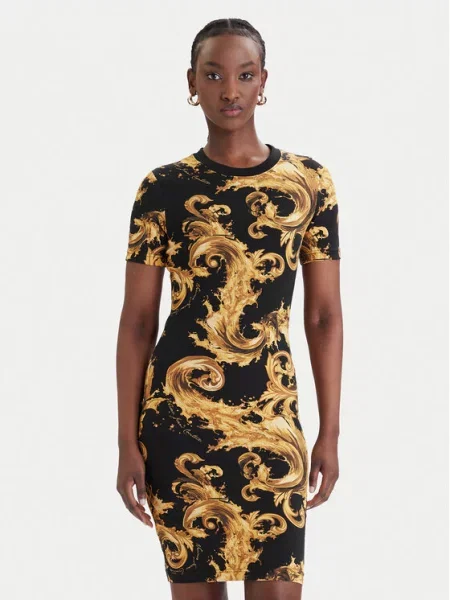 Versace Jeans Couture Ежедневна рокля черен