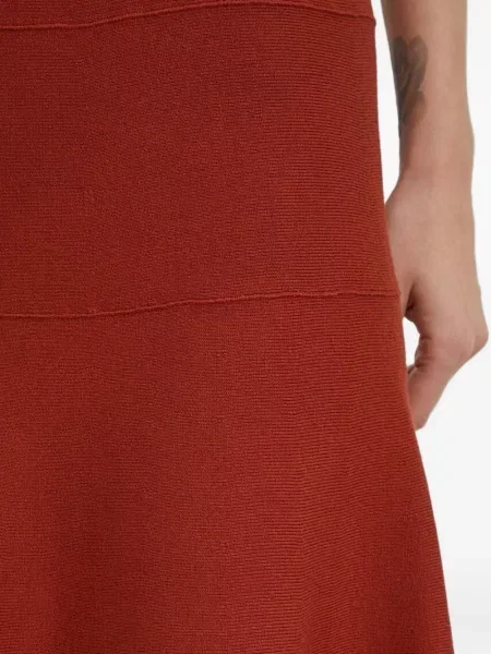 Suknja Tiger Of Sweden s uzorkom tigra narančasta