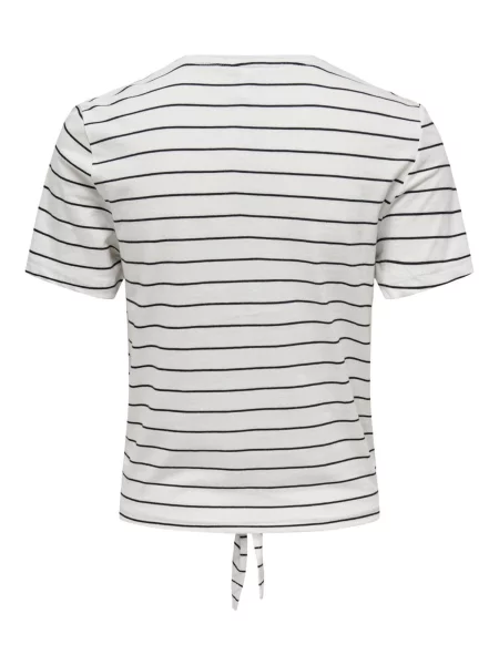 ONLY Tricou KITA verde închis / roșu cireș / negru alb