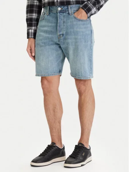 Jack & Jones Szorty jeansowe Tony Original niebieski