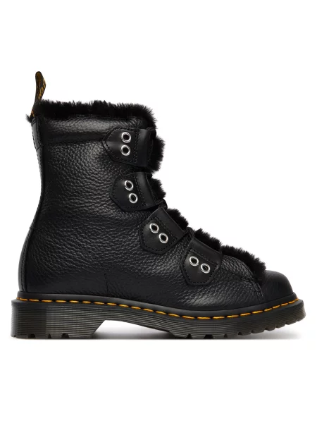 Planinarske cipele Dr. Martens Faux Fur Lined crna