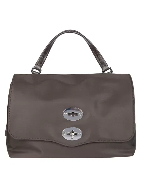 Torebka Zanellato skórzana brązowa