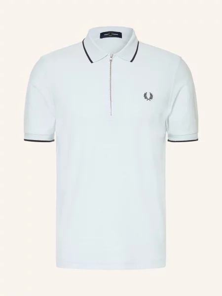 Fred Perry Pletené Polo Tričko tmavě modrá černá