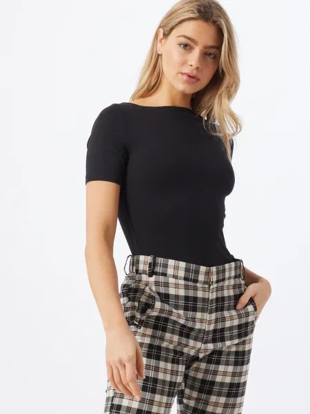 VERO MODA Tričko Panda' čierna