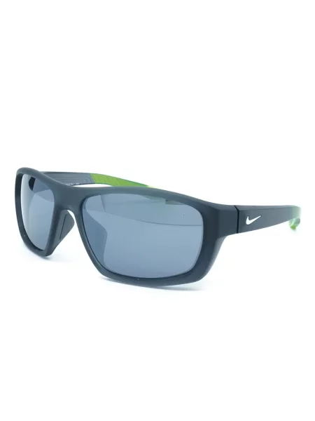 Ochelari de soare Nike cu cordon din jerseu cu imprimeu abstract gri