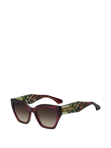 Ochelari de soare Etro cu imagine cu model paisley violet
