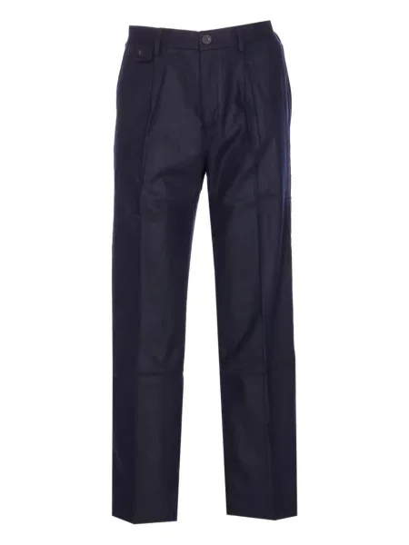 Pantaloni Edmmond Studios plisate albastru