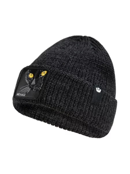 Lniana czapka Goorin Bros czarna