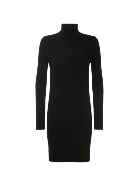 Rochie mini Michael Kors din cașmir de costum negru