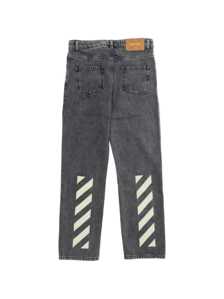Jeansy dziecięce Off-white białe