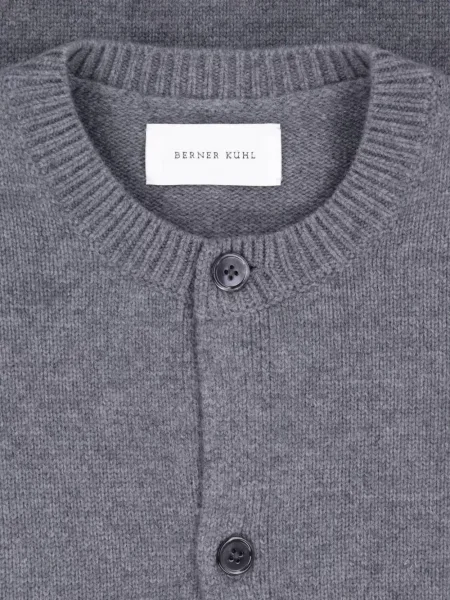 Cardigan Berner Kühl de lână gri