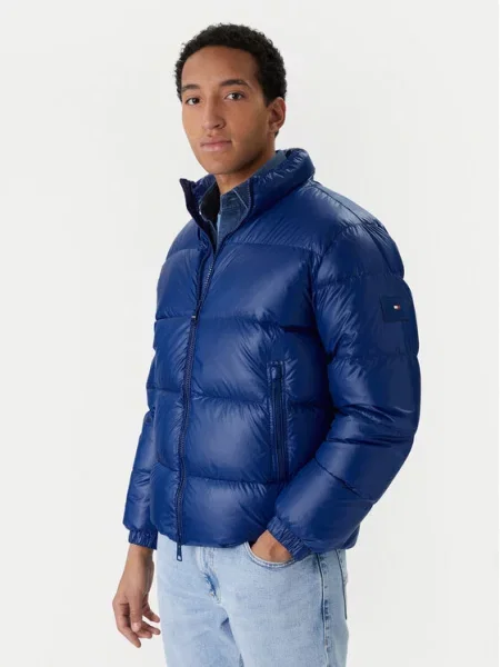 Tommy Hilfiger Kurtka puchowa niebieski