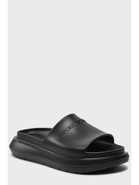 Шлепанцы Emporio Armani черные