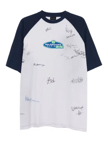 Tricou Balenciaga alb