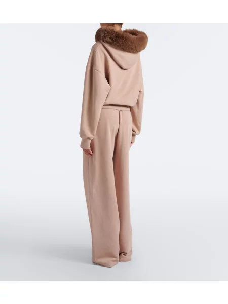 Džersio kelnės Stella Mccartney smėlinė
